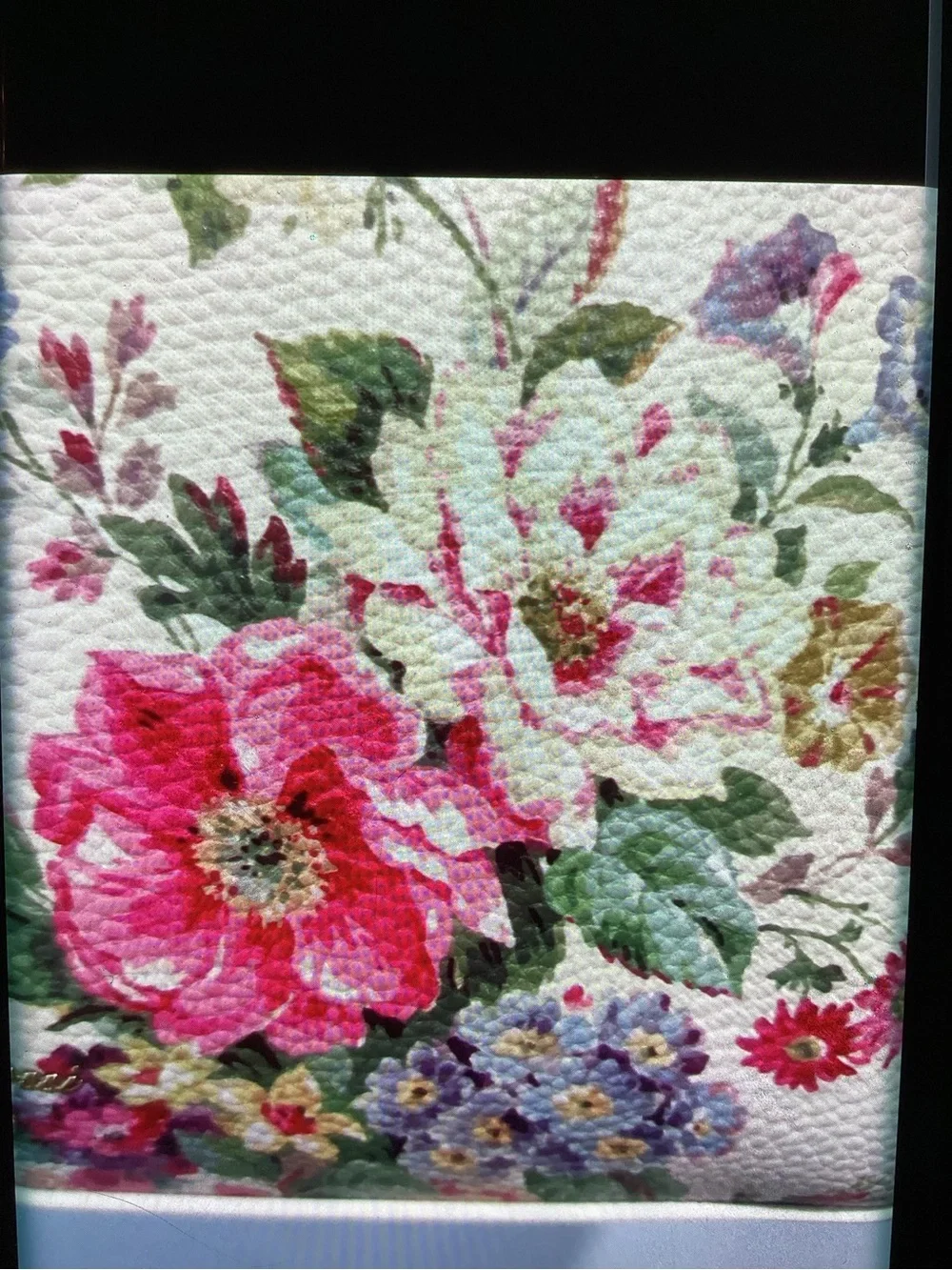 Crossing Floral Bow Tote Shoulder-bag Purse